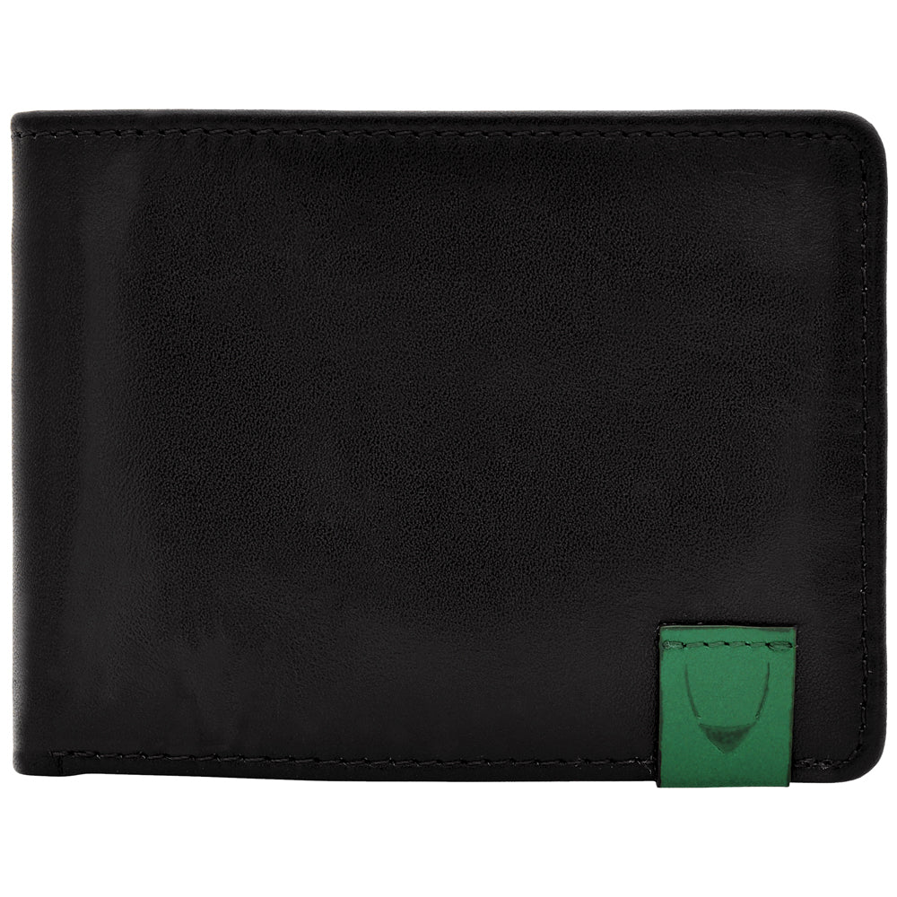 Mens Wallet Slim Thin Simple Leather Bifold